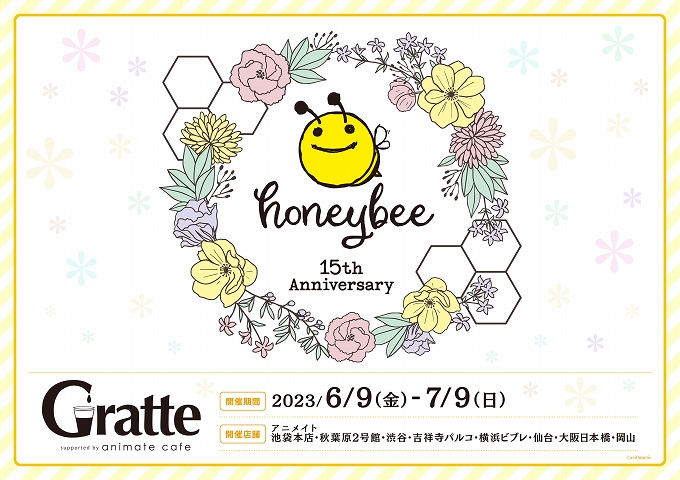 honeybee 15th Anniversary Gratte
